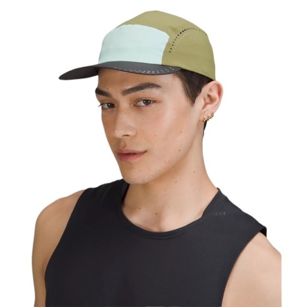 Lululemon Unisex Graphite Grey/Bronze Green/Wild Mint Lightweight Crushable Hat